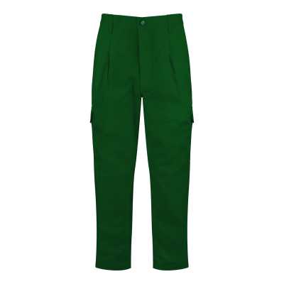 Worksafe Fr Dark Green Pants In Dupont Nomex Soft Iii A 4.5Oz Size S-28